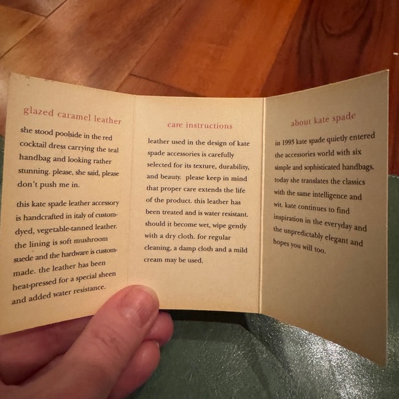 Vintage 90s Kate Spade Green Leather Tote - Picture 2 of 9